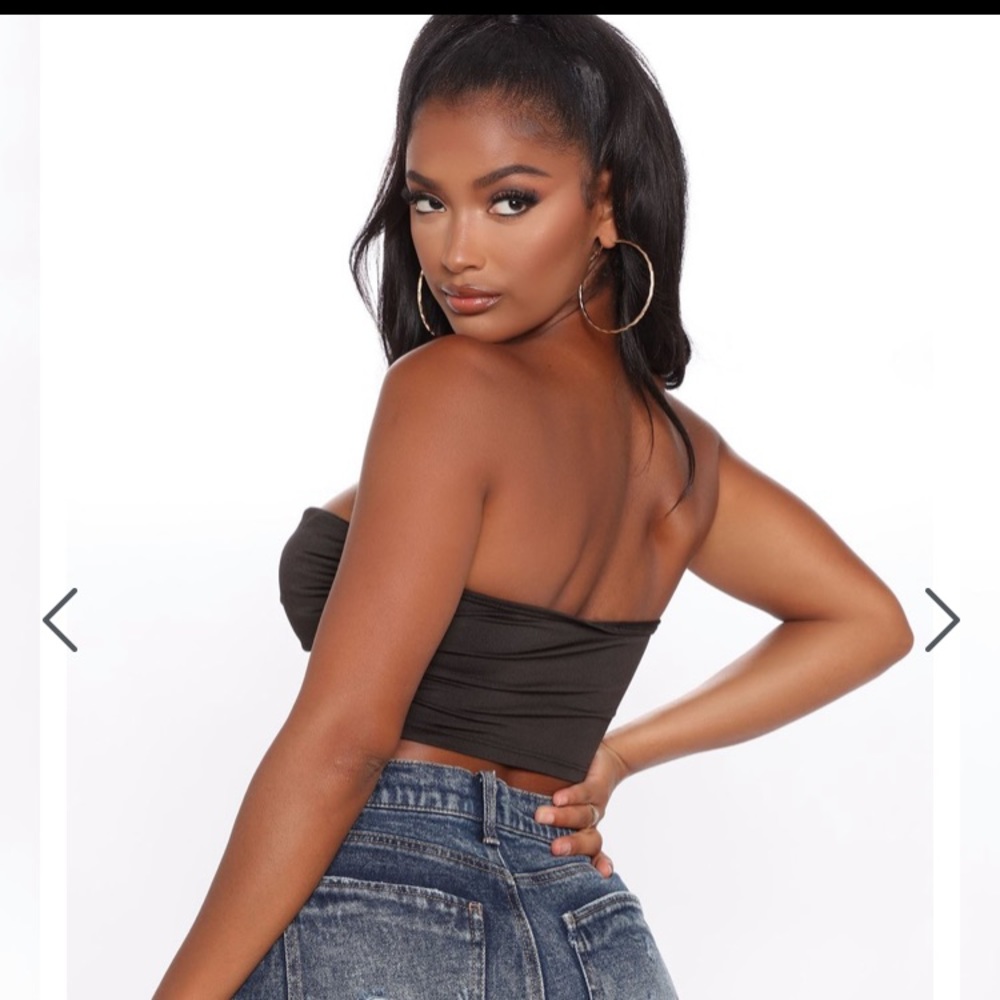 FASHION NOVA WRAP TOP - Picture 2 of 2